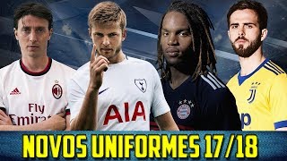 TOTTENHAM MUDOU PRA NIKE  NOVOS UNIFORMES 1718 [upl. by Pride]