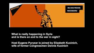 What is really happening in Syria Elizabeth Kucinich wife of frm Congressmen Dennis Kucinich [upl. by Baptlsta]