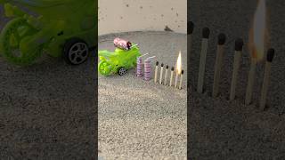 Matchstick Amazing Cracker experiment  Diwali cracker testing 2024 🏍️🦾😀shorts crackers [upl. by Haily409]