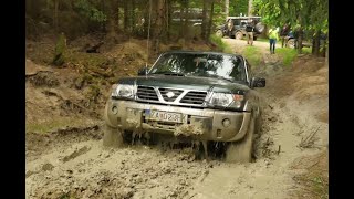 4x4 offroad Nissan Patrol Y60Y61 28 30 BMW Terrano Volkswagen Westfalia Land rover Discovery [upl. by Eanert145]