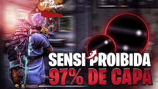 ✅FULL VERMELHO MELHOR SENSIBILIDADE PARA IPHONE NO FREE FIRE EM 2023 😈🔥 SENSI PARA IOS 🏆 [upl. by Haimarej]