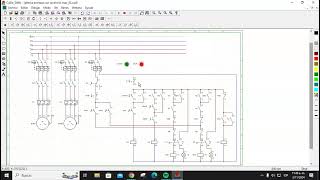 Alternancia de 2 bombas con MANUAL AUTOMÁTICO lógica cableada [upl. by Daven763]