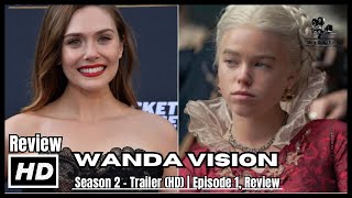 WandaVision Season 2  Trailer HD  Disney  Marvel Studio Elizabeth Olsen Episode 1 Review [upl. by Allcot966]