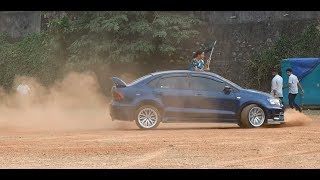 🔴VW Vento Modified  🔥😍The Dancing Car  🔰 SNIT Autoshow  Adoor [upl. by Anialram193]