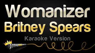 Britney Spears  Womanizer Karaoke Version [upl. by Ecnatsnoc592]