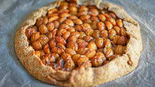 TARTE AUX MIRABELLES MAISON  LA RECETTE VEGETALE A FAIRE EN AOUT [upl. by Nawuq]