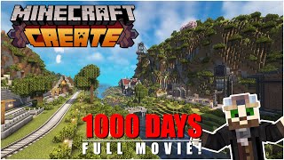 1000 days in Minecraft Create Mod Full Movie  Episodes 113 [upl. by Hersch]