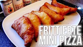 REZEPT FRITTIERTE PIZZA CALZONE  PANZEROTTI schnell und einfach selber machen [upl. by Demetri]