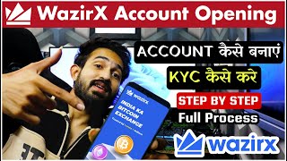 Wazirx Me Account Kaise Banaye  Wazirx Account Opening  How to Create Wazirx Account [upl. by Molohs]