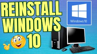 Reinstall Windows 10 [upl. by Manheim]