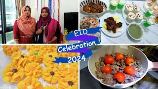 Eid Celebration 2024 Tamil Vlog  Rosena amp Anisa Vlogs [upl. by Akihsan]