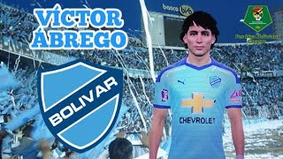 VÍCTOR ÁBREGO CLUB BOLIVAR PES FACE 2021 [upl. by Nostaw]