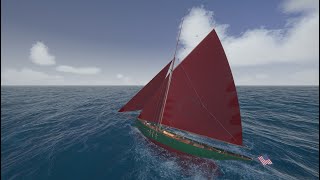 Sailaway III Gaff Cutter Partridge And Update Day 3 of trip [upl. by Maharba]