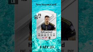 Hollingshead FC25 Card hollingshead losangeles fc25 football mls usa america messi fifa [upl. by Yenittirb]