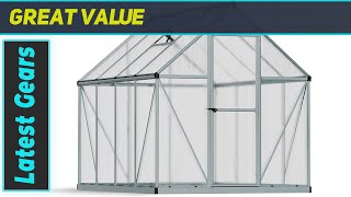 Palram Canopia Greenhouse Kit 6 x 8 The Best YearRound Greenhouse for Your Garden [upl. by Ylicis]