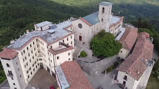 Santuario Castelmonte  Cividale del Friuli  DRONE [upl. by Annelise296]