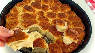 ÇAYI KOYUN BU ÇÖREK KAPIŞ KAPIŞ GİDİYOR 🫡 ÇAYA KAHVALTIYA AKŞAM HAZIRLA SABAH PİŞİR SOSLU ÇÖREK [upl. by Annaynek415]