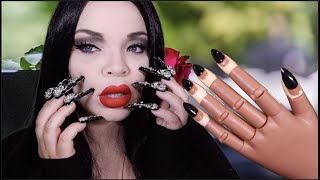 ASMR Morticia Addams Does Your Nails [upl. by Manella229]