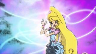 Winx Club Season 6 Episode 12Stella Bloomix Transformation HD [upl. by Bencion]