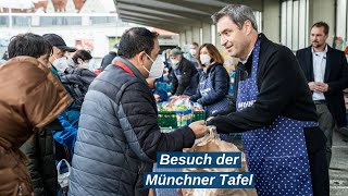 Besuch bei der Tafel in München  Bayern [upl. by Melloney]