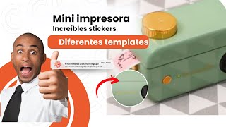 Impresora de stickers [upl. by Volotta]