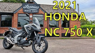 HONDA NC750X 2021  Review and Test Ride [upl. by Aisatan561]