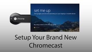 How To Setup Your Chromecast From Your iPad [upl. by Deaner570]