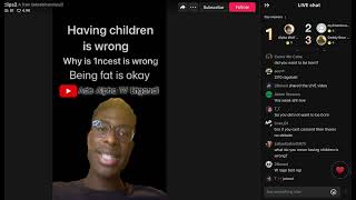 TIKTOK DEBATES  Incest  Antinatalism  Part 1 221024 [upl. by Ardnahsal]