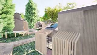 MARNE ET NATURE  Cottage Symbiotique by FBG ARCHITECTURE [upl. by Oicaro398]