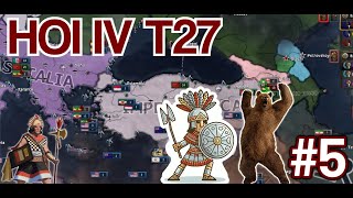 HOI IV T27 Ep5  Avanzando al ritmo del ceviche [upl. by Nolek]