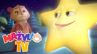 Žvaigždelė  Lopšinė Vaikams Lietuviškai  Twinkle Star [upl. by Ihsorih]