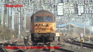 Class 56 Baglan Bay to Swindon 24th Janaury 2024 [upl. by Wiedmann]