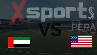 UAE vs USA Live II Match 2 Namibia T20I TriSeriesLive Score Commanter [upl. by Phelgen]