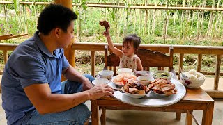 Overgrown garden time lapseFull garden renovationRestoration and cookingXuanTruong [upl. by Trebuh299]