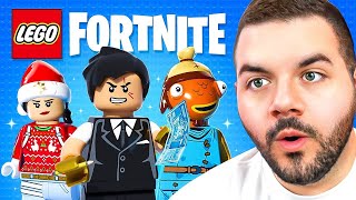 COURAGE PLAYS LEGO FORTNITE WITH THE BOYS [upl. by Avalsorim]