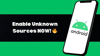 How to Install APKs from Unknown Sources on Android 2024 [upl. by Assiroc]