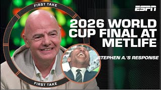 Stephen A and Mad Dog GO IN on a World Cup Final at MetLife Stadium 🏆  First Take [upl. by Nepets]