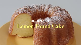 GlutenFree Lemon Pound Cake 🍋 Low Sugar Low FODMAP Bakingㅣ글루텐프리 레몬 파운드 케이크 쌀가루 저설탕 저포드맵 베이킹 [upl. by Slyke]