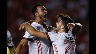 Gol de Réver  Independiente 2 x 1 Flamengo  Narração de Fausto Favara [upl. by Llerrah]