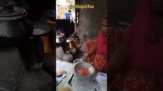 Chitoi pitha recipe  kivabe banay  chitoipitha street food shorts [upl. by Htrag673]