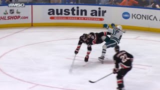 Rasmus Dahlin Hits Matt Nieto [upl. by Clementia]