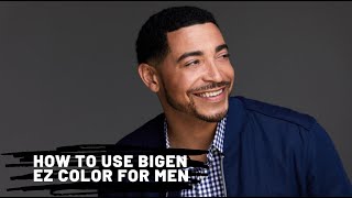 Howto Bigen EZ Color for Men [upl. by Heddi]