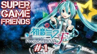 Miku  Hatsune Miku Project Diva F  Part 1  100th Episode Beatstravaganza [upl. by Celestina]