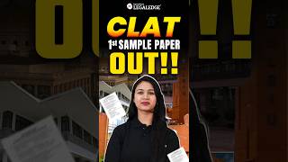 CLAT 2025 Sample Paper Out [upl. by Twedy735]