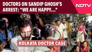 Sandip Ghosh Arrested  CBI Arrests Ex Principal Of Kolkata Hospital Doctors Continue Protests [upl. by Edals]