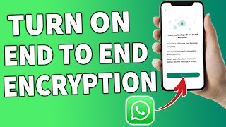 How to enable endtoend encryption on WhatsApp update 2024 [upl. by Danziger]