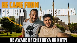 Serbian traveler honestly about Chechnya expectations things should be aware food etc [upl. by Asirret]