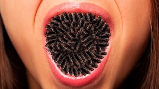 ASMR mouth treatment animation  Removing Infections  Maggots amp Worms [upl. by Parrott]