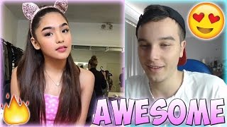 Andrea Brillantes Best Musically Compilation REACTION [upl. by Broida785]