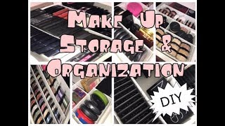 MAKE UP STORAGE amp ORGANIZATION  DIY Cassettiera ALEX di IKEA  ECCO I DIVISORI PERFETTI 😱👍🏻 [upl. by Ethan]